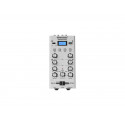 Mixer cu 2 canale, BT si USB player Omnitronic GNOME-202P Mini Mixer silver