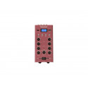 Mixer cu 2 canale, BT si USB player Omnitronic GNOME-202P Mini Mixer red