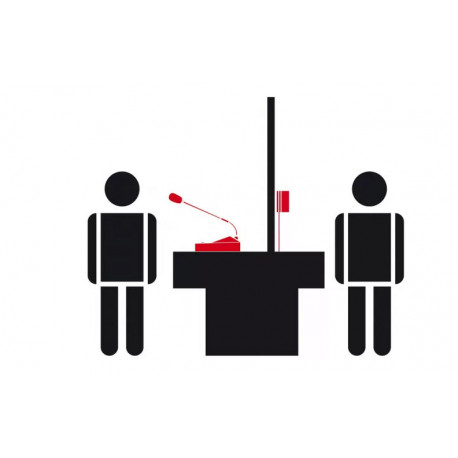 Sistem intercom de fereastra cu fir Fonestar GM-20P