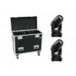 Set 2x moving head PLB-280 + Case, FutureLight 