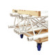 Cart de transport cu 3 roti pentru truss TRIO, Alutruss 60320309