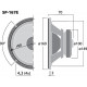 Difuzor bas-medii Hi-Fi Monacor SP-167E