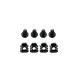 Panou frontal rack 1U pentru cablu, Omnitronic 30100830