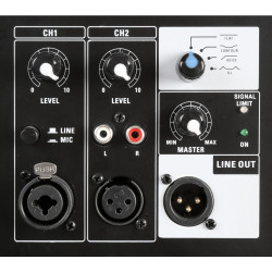 Boxa activa Bi-amplificata 15'' 400W RMS Clasa D PD615A  Power Dynamics