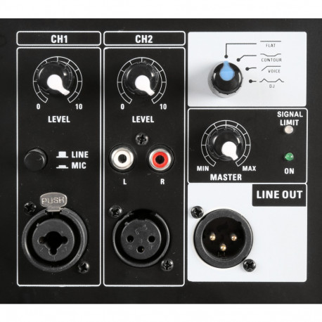 Boxa activa Bi-amplificata 15'' 400W RMS Clasa D PD615A  Power Dynamics