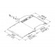 Extensie pentru baza rack 2U, Omnitronic 30100839