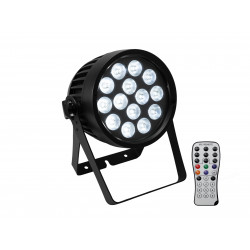 Proiector cu LED de exterior cu baterie, Eurolite AKKU IP PAR 14 HCL