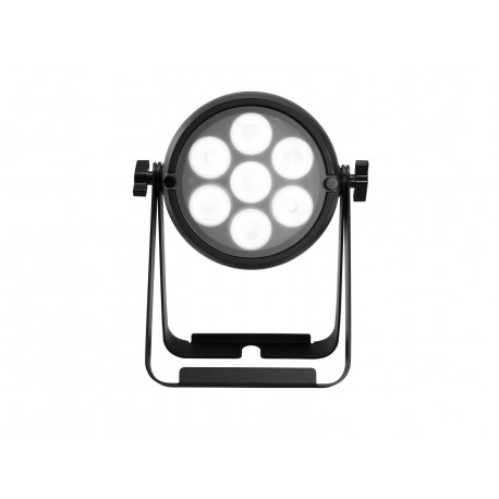 Proiector LED de exterior cu baterie, Eurolite AKKU IP PAR 7 QCL WDMX