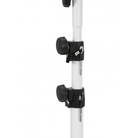 Stand trepied alb de lumini din otel, Eurolite STV-60-WOT-EU WH
