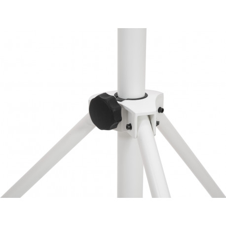Stand trepied alb de lumini din otel, Eurolite STV-60-WOT-EU WH