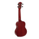 Ukulele soprano flamed red, Dimavery UK-100 FR