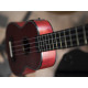 Ukulele soprano flamed red, Dimavery UK-100 FR