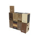 Cajon bass walnut cu sistem subwoofer, Dimavery CJ-550