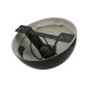 Jumatate de sfera cu oglinzi neagra 40 cm, motorizata, Eurolite 50102124