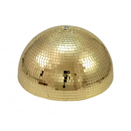 Jumatate de sfera cu oglinzi aurie 50 cm, motorizata, Eurolite 50102132