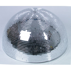 Jumatate de sfera cu oglinzi argintie 50 cm, motorizata, Eurolite 50102130
