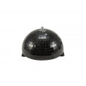 Jumatate de sfera cu oglinzi neagra 20 cm, motorizata, Eurolite 50101954