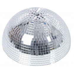 Jumatate de sfera cu oglinzi argintie 30 cm, motorizata, Eurolite 50102050
