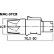 Conector Powercon Neutrik NAC3FCB