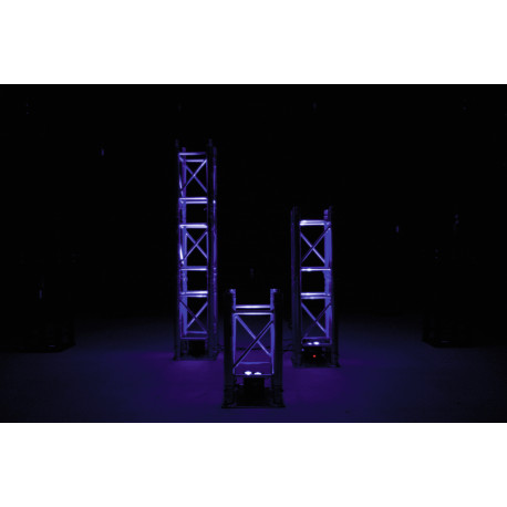 Truss light/uplight cu 3 led-uri x 7 W RGB+UV, Eurolite LED TL-3 RGB+UV