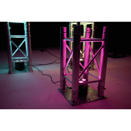 Truss light/uplight cu 3 led-uri x 7 W RGB+UV, Eurolite LED TL-3 RGB+UV