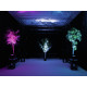 Uplight de exterior cu baterie, led-uri RGBAW+UV, WDMX si telecomanda IR, Eurolite AKKU IP UP-4 Plus HCL Spot WDMX