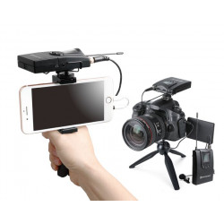 Sistem transmisie/receptie UHF wireless pentru camere video si smartphone Relacart CR-1