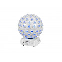 Efect lumini LED ¨laser beam¨, color mixing RGBW si laser RG, alb, Eurolite LED B-40 WH