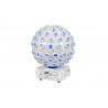 Efect lumini LED ¨laser beam¨, color mixing RGBW si laser RG, alb, Eurolite LED B-40 WH