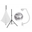 Set sfera cu oglinzi de 30 cm cu stand, tripod si husa tripod, Eurolite 20000711