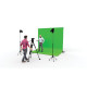 Sistem cortina Pipe&Drape 400(h) x 290(w), Wentex P&D Chromakey Curtain 400(h) x 290(w)