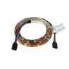 Extensie banda LED IP44 1.5m RGB 12V, Eurolite LED IP Strip 45 1.5m RGB 12V Extension