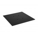 Baza neagra 500 mm pentru truss, Decotruss Quad Base Plate 500 bk