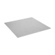 Baza plata argintie de 500 mm pentru truss, Decotruss Quad Base Plate 500 sil