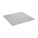 Baza plata argintie de 500 mm pentru truss, Decotruss Quad Base Plate 500 sil