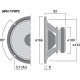 Difuzor bass-medii HiFi Monacor SPH-170TC
