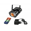 Efect de apa compact cu LED RGB cu telecomanda IR, Eurolite LED H2O TCL