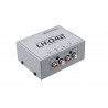 Convertor semnal stereo pasiv linie / fono, Omnitronic LH-042