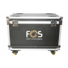 Flightcase cu roti pentru ecrane S, FOS S Flight Case