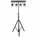 Set 4 proiectoare LED + bara Showtec, PINSPOT BAR 4 WW