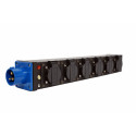 Schuko Power Box 16A cu 6 socluri, FOS FPB-011