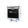 Flightcase dublu cu roți pentru 2 moving head FOS WASH 600 HEX, FOS FOS Double Case Wash 600 HEX