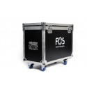 Flightcase dublu cu roti pentru 2 moving head FOS Beam 150W Led, FOS Double Case Led Beam 150