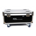 Flightcase cu roți pentru 6 Led Par Innovative, FOS Case Innovative PAR
