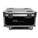 Flightcase cu roți pentru 4 buc Strobe Innovative, FOS Case Strobe Innovative