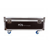 Flightcase cu roți pentru seria 10 Pro Pars, FOS Case PAR PRO IP 65