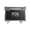 Flightcase dublu cu roți pentru 2 bucăți Spot 150, FOS Double Case Spot 150
