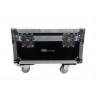 Flightcase cu roți pentru 4 buc Blinder UNO, FOS Case Blinder UNO