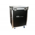 Flightcase cu roți pentru 4 buc Leduri de profil, FOS Case Profile Led
