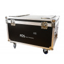 Flightcase cu roți pentru 4 buc F-7, FOS Case F-7